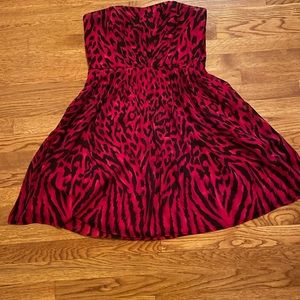 White House black market strapless dress, size 12.